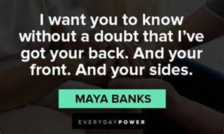 Discover Profound "I Have Your Back" Quotes!