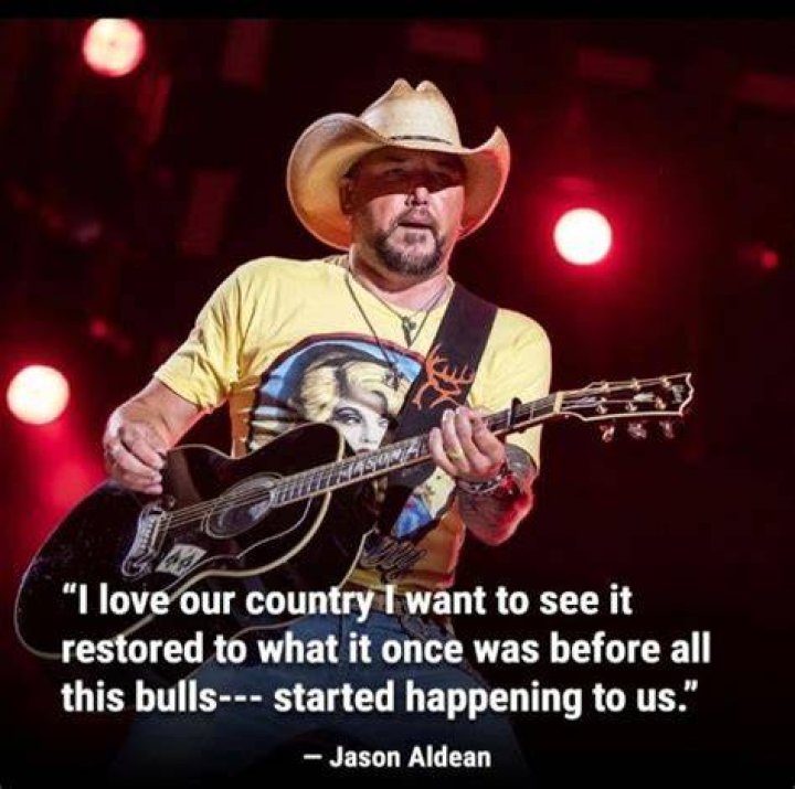 Jason Aldean Stands Up for Blue Collar America Billboard