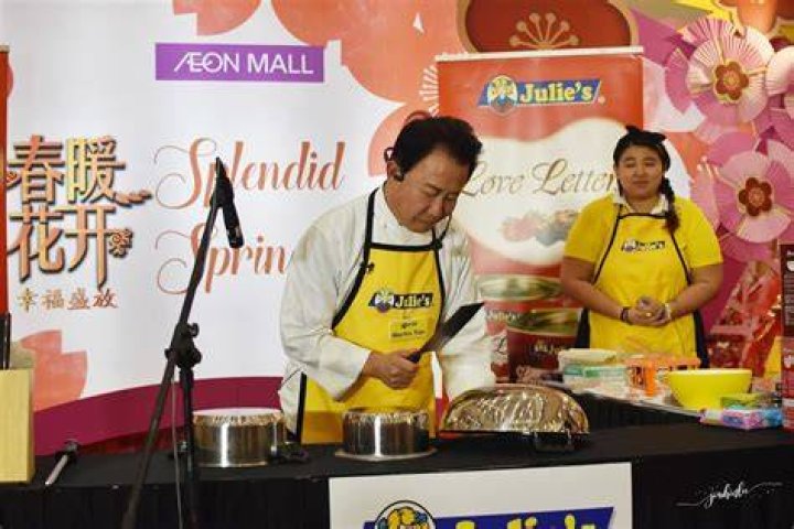 Julie’s Collaborates with Celebrity Chef Martin Yan Introducing