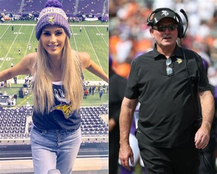 NFL 2021 Mike Zimmer dating Maxim model Katarina Miketin, proof, DMs