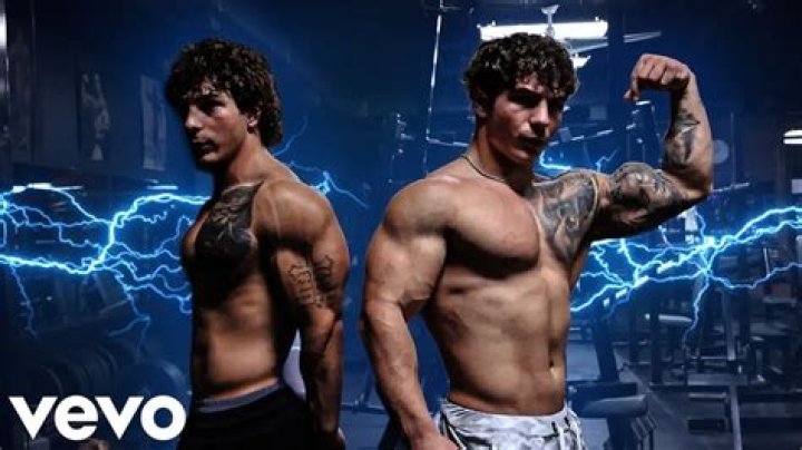 TREN TWINS Official Hardstyle Anthem in 2023 Gym photos